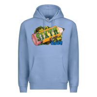 Colony Blue sixth grade dude Premium Hoodie - RanaPortraitStore