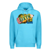 Ocean Blue sixth grade dude Premium Hoodie - RanaPortraitStore