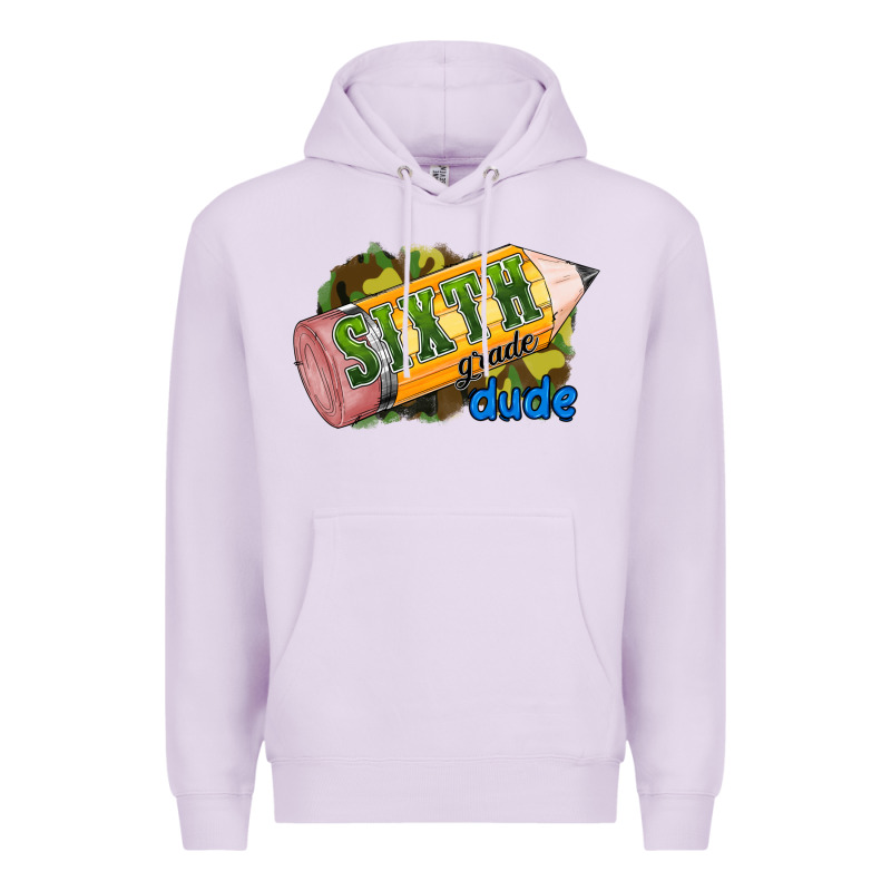 Sixth Grade Dude Premium Hoodie by RanaPortraitStore | Teevron