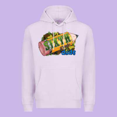 Sixth Grade Dude Premium Hoodie Designed By Ranaportraitstore