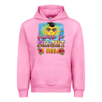 Fuchsia Pink future so bright i need Urban Hoodie - Zillion Design Studio