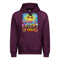 Mauve Wine future so bright i need Urban Hoodie - Zillion Design Studio