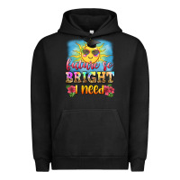 Pigment Black future so bright i need Urban Hoodie - Zillion Design Studio