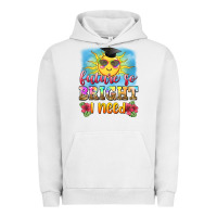 Pigment Lunar Rock future so bright i need Urban Hoodie - Zillion Design Studio