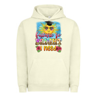 Pigment Pistachio future so bright i need Urban Hoodie - Zillion Design Studio