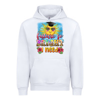 White future so bright i need Urban Hoodie - Zillion Design Studio