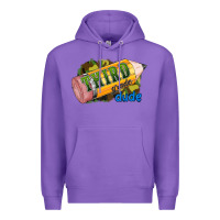 Purple third grade dude Premium Hoodie - RanaPortraitStore