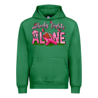 Emerald Football Nobody Fights Alone Urban Hoodie - texasbilliewilder