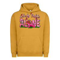 Pigment Peanut Butter Football Nobody Fights Alone Urban Hoodie - texasbilliewilder