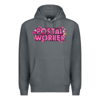 Rock Breast Cancer Postal Worker Premium Hoodie - texasbilliewilder
