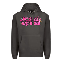 Smoke Breast Cancer Postal Worker Premium Hoodie - texasbilliewilder