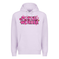 Lilac Breast Cancer Postal Worker Premium Hoodie - texasbilliewilder