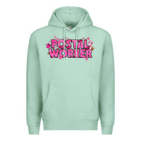 Seafoam Breast Cancer Postal Worker Premium Hoodie - texasbilliewilder