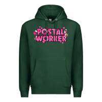 Sports Green Breast Cancer Postal Worker Premium Hoodie - texasbilliewilder