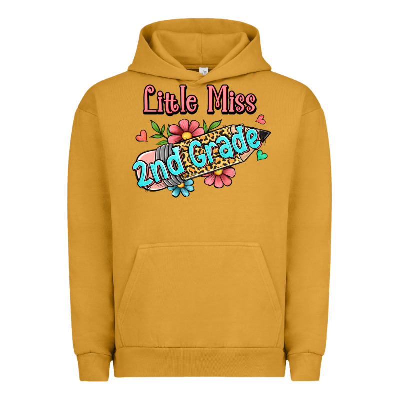 Little Miss Second Grade Urban Hoodie by RanaPortraitStore | Teevron