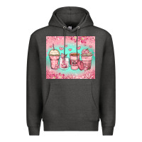 Charcoal Heather best mom ever coffee cups Premium Hoodie - Zillion Design Studio