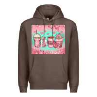 Coffee best mom ever coffee cups Premium Hoodie - Zillion Design Studio