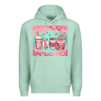 Seafoam best mom ever coffee cups Premium Hoodie - Zillion Design Studio