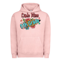 Pigment Salmon little miss fifth grade Urban Hoodie - RanaPortraitStore