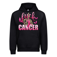 Black Fuck Cancer with Butterflies Urban Hoodie - texasbilliewilder