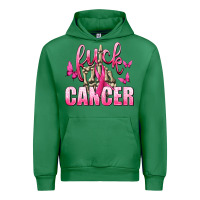 Emerald Fuck Cancer with Butterflies Urban Hoodie - texasbilliewilder