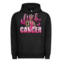 Pigment Black Fuck Cancer with Butterflies Urban Hoodie - texasbilliewilder