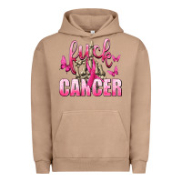 Pigment Burro Fuck Cancer with Butterflies Urban Hoodie - texasbilliewilder