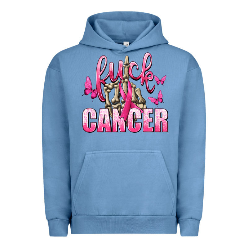 Fuck Cancer With Butterflies Urban Hoodie by texasbilliewilder | Teevron