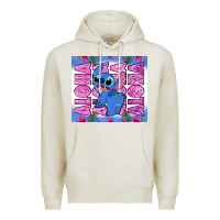 Oatmeal Heather aloha stitch Premium Hoodie - Zillion Design Studio