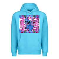 Ocean Blue aloha stitch Premium Hoodie - Zillion Design Studio