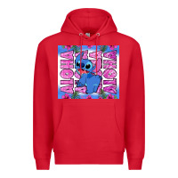 Red aloha stitch Premium Hoodie - Zillion Design Studio