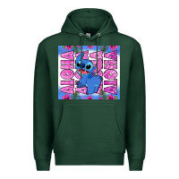 Sports Green aloha stitch Premium Hoodie - Zillion Design Studio