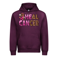 Mauve Wine Heal Cancer Urban Hoodie - texasbilliewilder