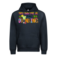 Navy you had me at day drinking Urban Hoodie - Zillion Design Studio