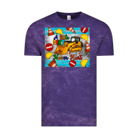 Cloud Purple a little dirt never hurt tumbler Vintage Tee - Artiststas