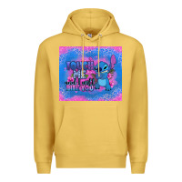 Antique Gold touch me and i will bite you stitch Premium Hoodie - Zillion Design Studio