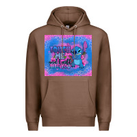 Chestnut touch me and i will bite you stitch Premium Hoodie - Zillion Design Studio