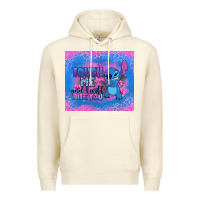 Sandshell touch me and i will bite you stitch Premium Hoodie - Zillion Design Studio