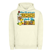 Pigment Pistachio when life gives you lemons grab the vodka Urban Hoodie - Zillion Design Studio