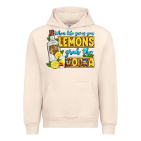 Sandshell when life gives you lemons grab the vodka Urban Hoodie - Zillion Design Studio