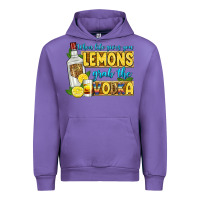 Tulip when life gives you lemons grab the vodka Urban Hoodie - Zillion Design Studio