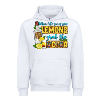 White when life gives you lemons grab the vodka Urban Hoodie - Zillion Design Studio
