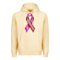 Pina Colada Breast Cancer Ribbon American Football Premium Hoodie - texasbilliewilder