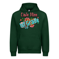 Forest Green little miss first grade Urban Hoodie - RanaPortraitStore