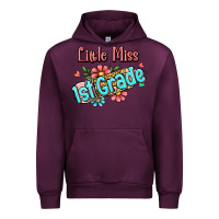 Mauve Wine little miss first grade Urban Hoodie - RanaPortraitStore