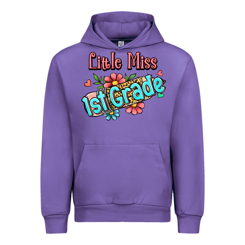 Little Miss First Grade Urban Hoodie by RanaPortraitStore | Teevron