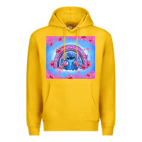 Lemon stitch rainbow Premium Hoodie - Zillion Design Studio
