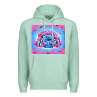 Seafoam stitch rainbow Premium Hoodie - Zillion Design Studio