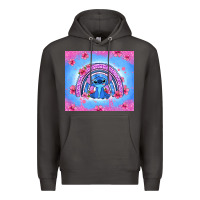 Smoke stitch rainbow Premium Hoodie - Zillion Design Studio