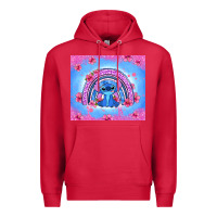Cardinal stitch rainbow Premium Hoodie - Zillion Design Studio